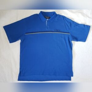 Polo Sport Ralph Lauren Vibrant Blue Short Sleeve Shirt Men's Size XL